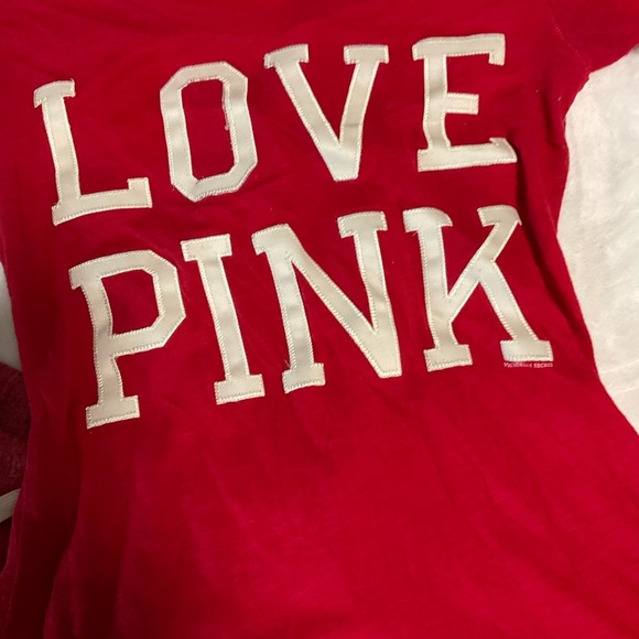 Rare PINK Victoria's Secret Red Pants Set - Picture 4 of 11